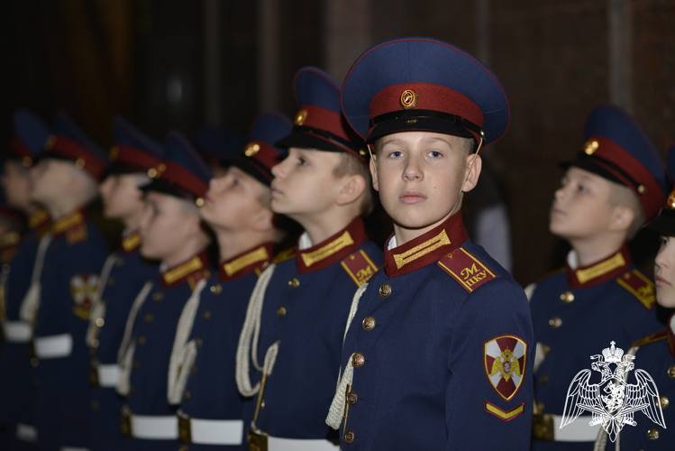 Воспитанники МПКУ войск национальной гвардии приведены к Торжественной клятве кадета