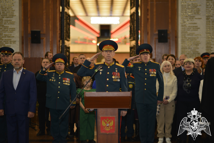 Воспитанники МПКУ войск национальной гвардии приведены к Торжественной клятве кадета