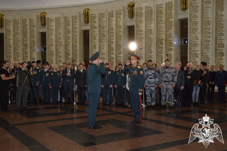 Воспитанники МПКУ войск национальной гвардии приведены к Торжественной клятве кадета