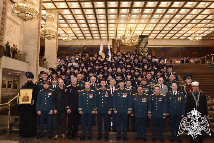 Воспитанники МПКУ войск национальной гвардии приведены к Торжественной клятве кадета