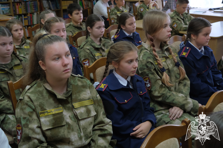 «Донбасс – Москва» - росгвардейцы провели очередной урок военной истории, посвященный Дню воинской славы России