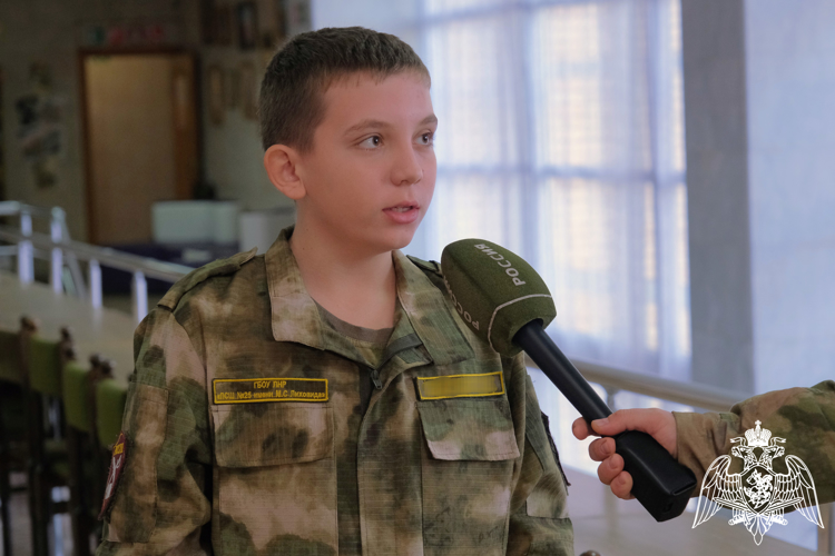 «Донбасс – Москва» - росгвардейцы провели очередной урок военной истории, посвященный Дню воинской славы России