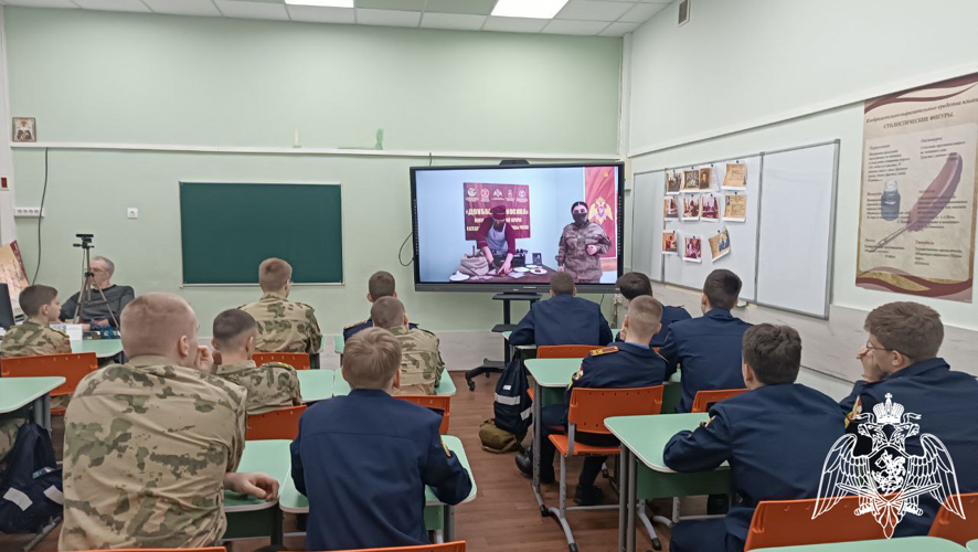 Росгвардейцы провели очередной урок военной истории в рамках медиапроекта «Донбасс - Москва»