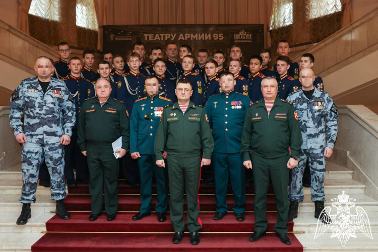  Кадеты училища на встрече поколений защитников Отечества