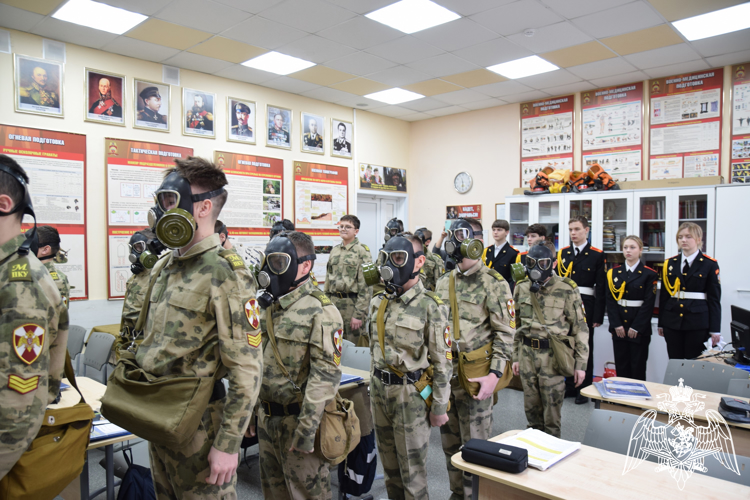 Встреча с участниками делегации первых кадетских классов Херсонской области