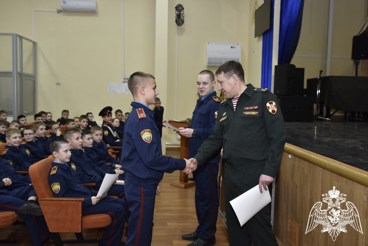 В Московском президентском кадетском училища имени М.А. Шолохова отпраздновали День кадета