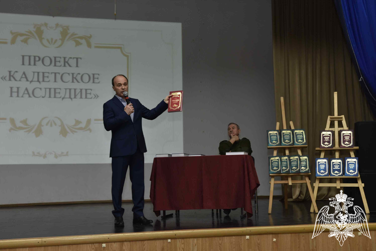 Творческая встреча с руководителем проекта «Кадетское наследие»