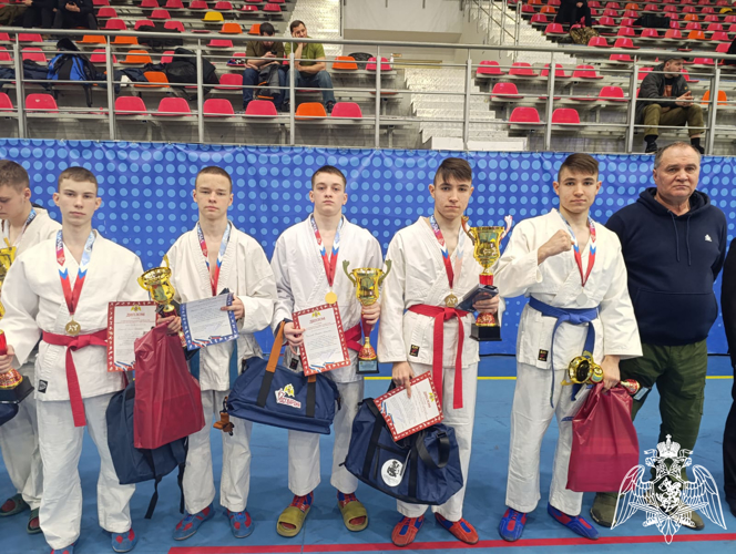 Очередная победа наших кадет на чемпионате Росгвардии по рукопашному бою