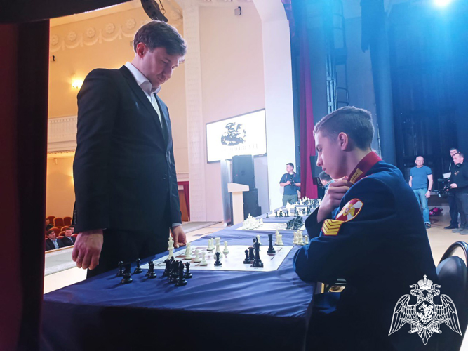 Команда училища завоевала первое место в общекомандном зачете Чемпионата войск национальной гвардии Российской Федерации по шахматам