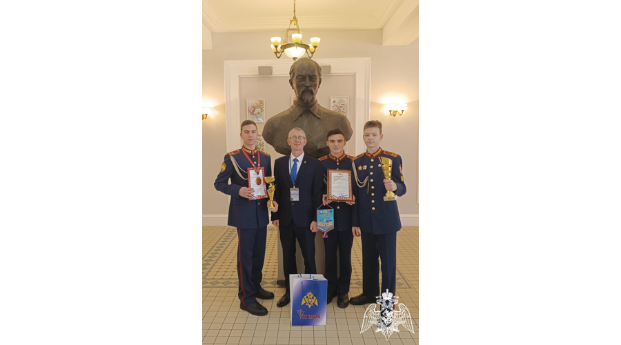 Команда училища завоевала первое место в общекомандном зачете Чемпионата войск национальной гвардии Российской Федерации по шахматам