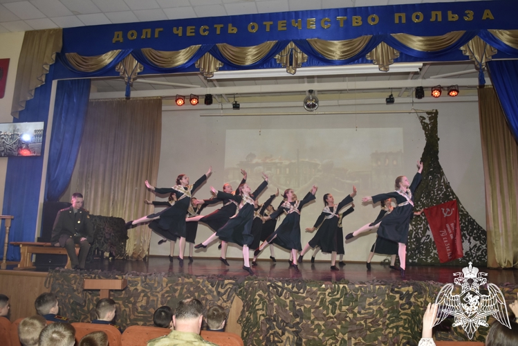 В училище прошел торжественный концерт, посвященный 80-летию Победы в Великой Отечественной войне