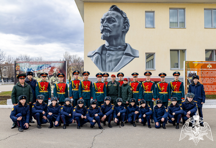 Кадеты училища посетили Саратовский военный ордена Жукова  Краснознаменный институт войск национальной гвардии Российской Федерации 