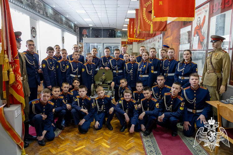 Кадеты училища посетили Саратовский военный ордена Жукова  Краснознаменный институт войск национальной гвардии Российской Федерации 