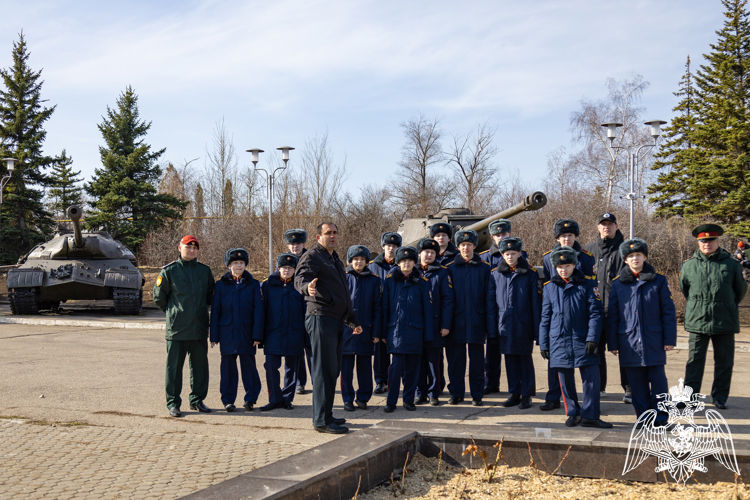 Кадеты училища посетили Саратовский военный ордена Жукова  Краснознаменный институт войск национальной гвардии Российской Федерации 
