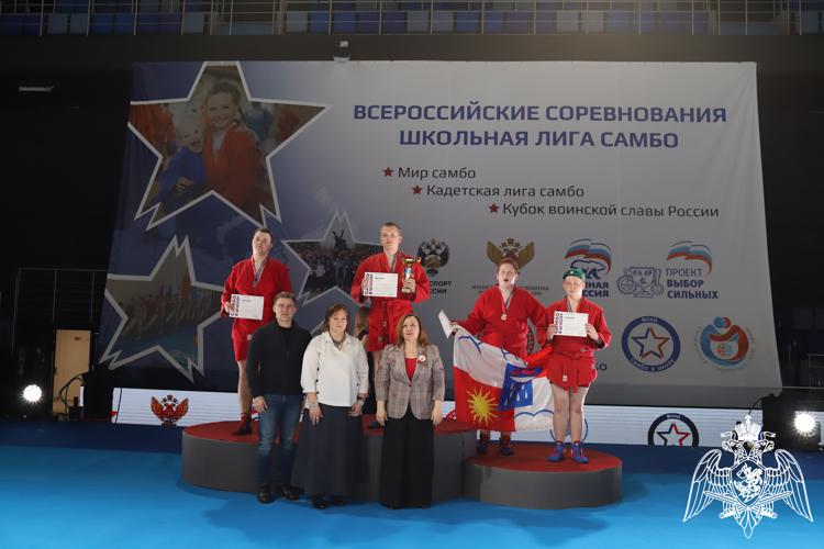 Победа наших кадет во Всероссийских соревнованиях по самбо среди команд кадетских корпусов