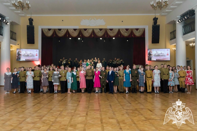 Кадеты МПКУ имени М.А. Шолохова войск национальной гвардии приняли участие в кадетском бале «Весна 1945-го»