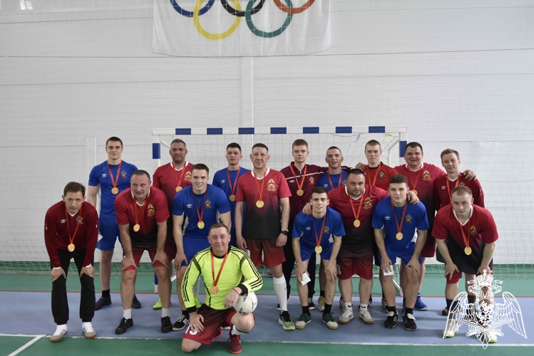 Товарищеский матч по футболу в МПКУ имени М.А. Шолохова войск национальной гвардии