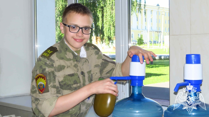 Учебный сбор кадет