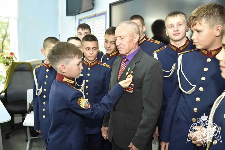 С Днём знаний! В Московском президентском кадетском училище им. М.А. Шолохова Росгвардии дан старт новому учебному году