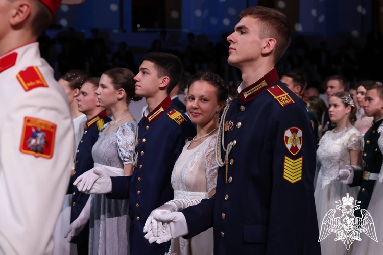 Кадеты Московского президентского кадетского училища им. М.А. Шолохова блестяще выступили на X Международном Кремлевском Кадетском Балу