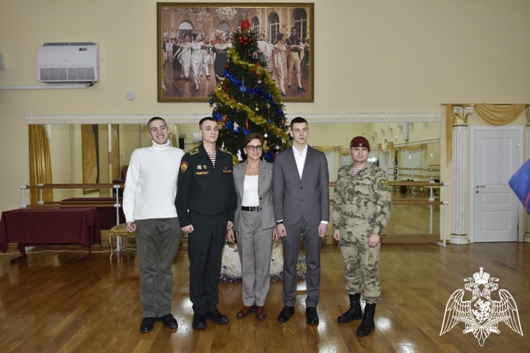 Встреча кадет училища с представителями благотворительного Фонда «Победоносец».