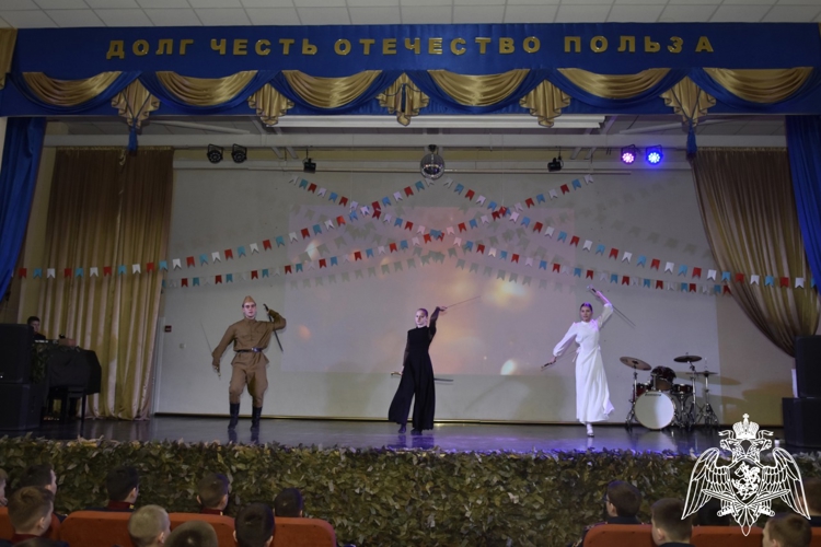 Концерт, посвященный Дню защитника Отечества, прошел в Московском президентском кадетском училище