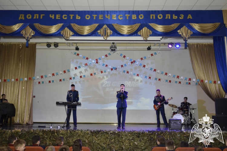 Концерт, посвященный Дню защитника Отечества, прошел в Московском президентском кадетском училище