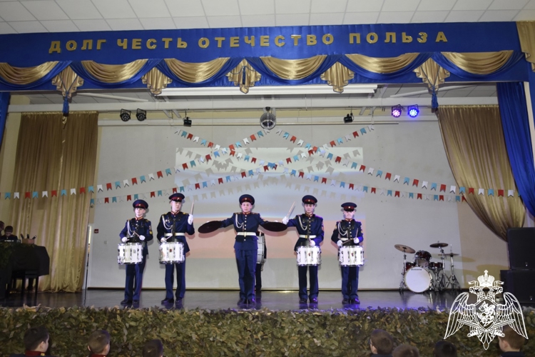 Концерт, посвященный Дню защитника Отечества, прошел в Московском президентском кадетском училище
