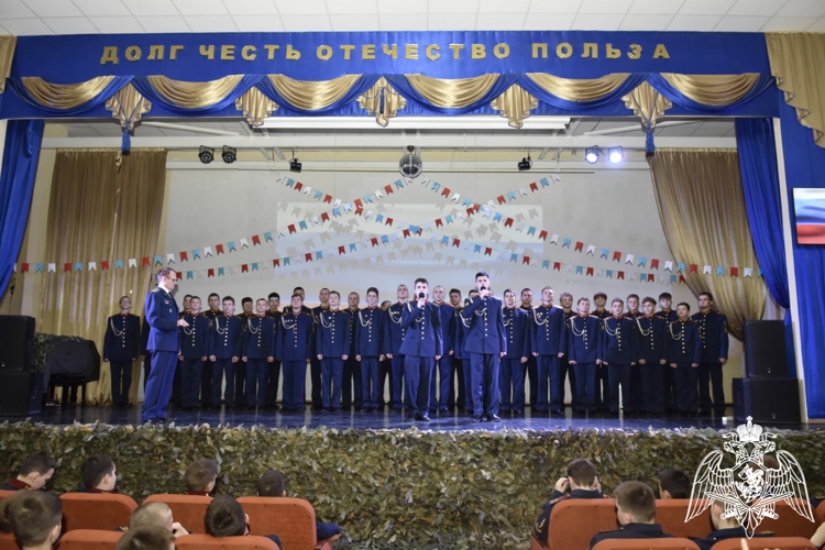 Концерт, посвященный Дню защитника Отечества, прошел в Московском президентском кадетском училище