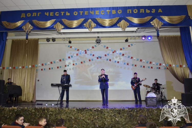 Концерт, посвященный Дню защитника Отечества, прошел в Московском президентском кадетском училище