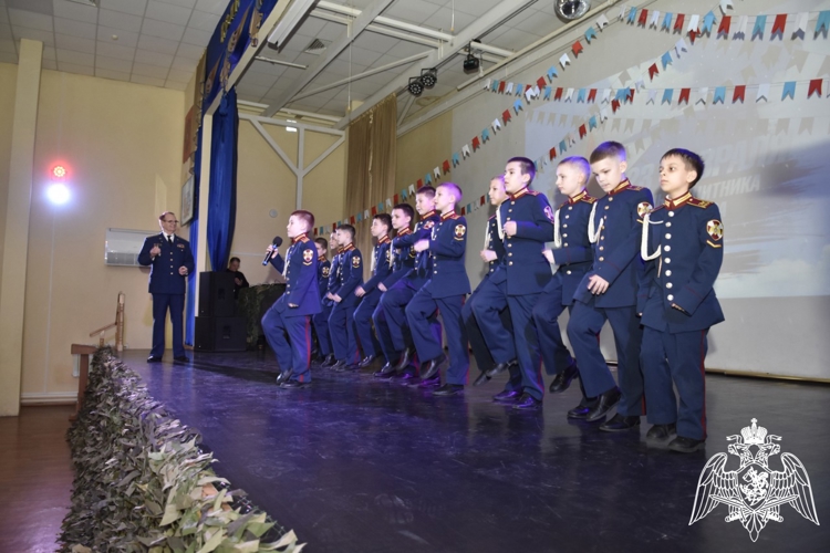 Концерт, посвященный Дню защитника Отечества, прошел в Московском президентском кадетском училище