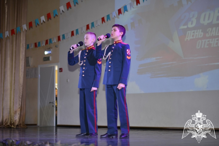 Концерт, посвященный Дню защитника Отечества, прошел в Московском президентском кадетском училище