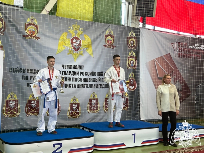 Команда МПКУ имени М.А. Шолохова стала победителем чемпионата Росгвардии по рукопашному бою