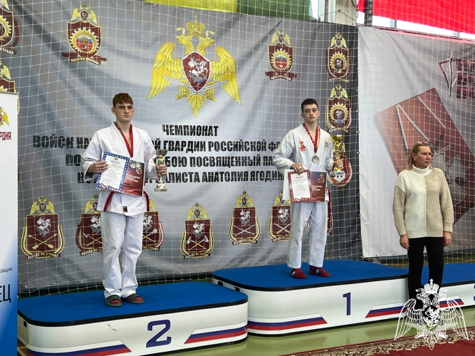 Команда МПКУ имени М.А. Шолохова стала победителем чемпионата Росгвардии по рукопашному бою
