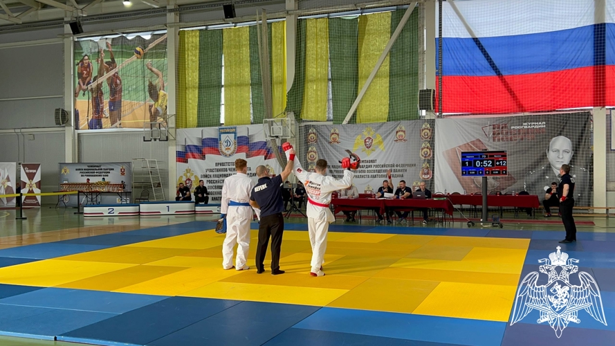 Команда МПКУ имени М.А. Шолохова стала победителем чемпионата Росгвардии по рукопашному бою