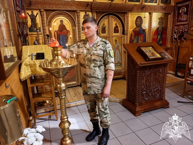 Престольный праздник в храме св. равноап. кн. Владимира при Московском президентском кадетском училище им. М.А. Шолохова