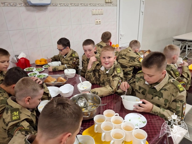 В училище имени М.А. Шолохова проходит подготовительный сбор для воспитанников первого курса