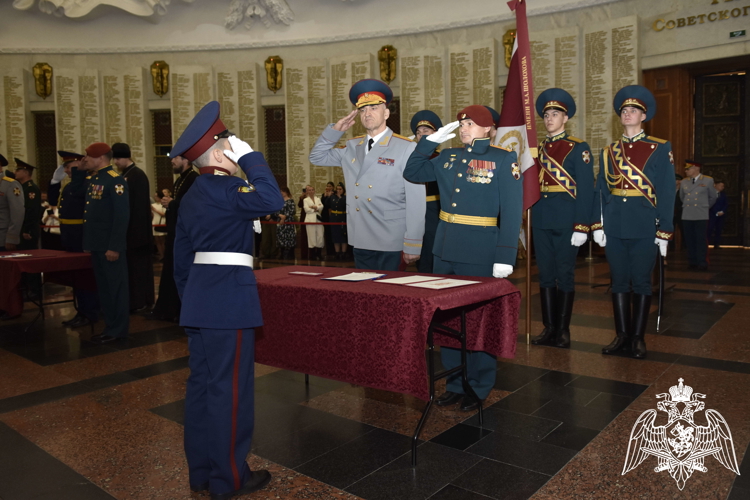 В Музее Победы воспитанники МПКУ имени М.А. Шолохова приняли Торжественную клятву кадета