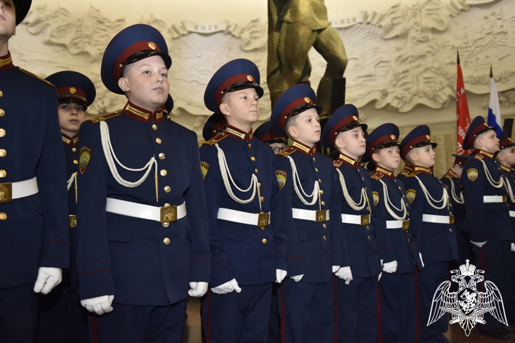 В Музее Победы воспитанники МПКУ имени М.А. Шолохова приняли Торжественную клятву кадета